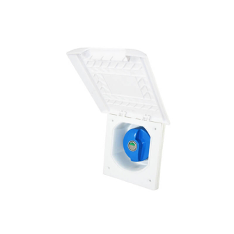 Element Line Water inlet White+lock and keys