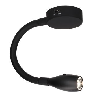 Furnari flexspot with USB-C - switch black