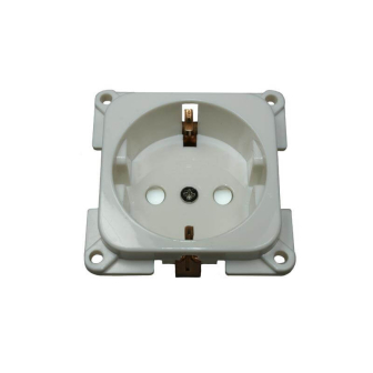 Socket 230V White C-line