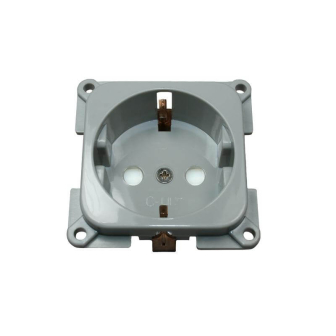 Socket 230V Grey C-line