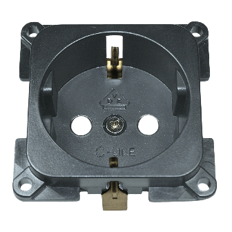 C-line socket 230V anthracite