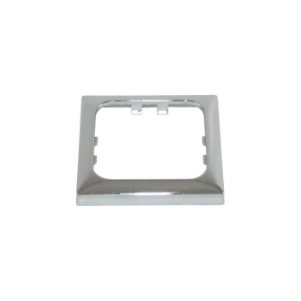 Opal enkelvoudig afdekraam CHROME