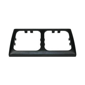 Afdekraam dubbel ZWART Opal verpakt