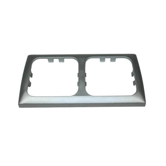 Afdekraam dubbel ZILVER Opal verpakt