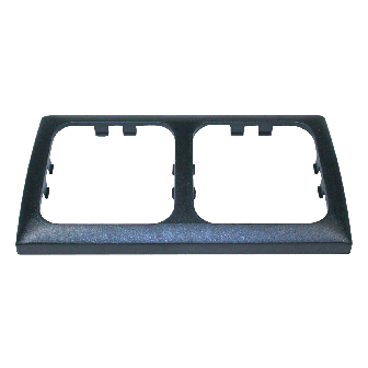 Opal tweevoudig afdekraam antraciet