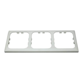 Afdekraam triple WIT Opal