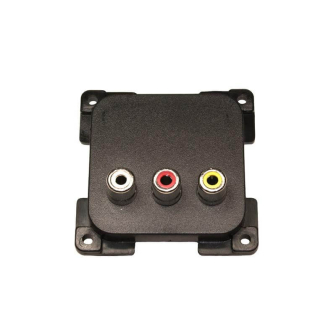 Wandkontaktdoos Audio-/Video BRUIN C-line