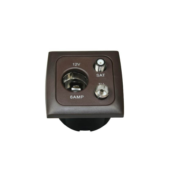 12V-wandktds+ant.+sat. + afdekraam + isods BRUIN Opal
