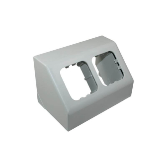 Opal afdekraam hoekmodel grijs