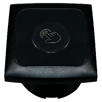 Opal dimmer met frame en isobox zwart verpakt