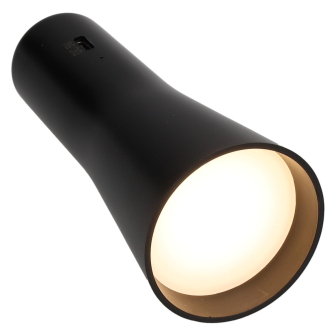 GlobeTorch Pivot zwart - Verplaatsbare magn. campinglamp