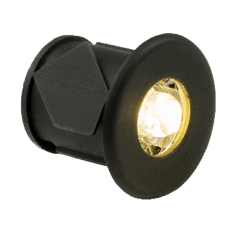 Campio navigatielamp wit LED zwart - set van 2 stuks