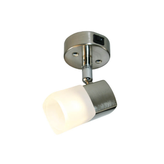 Luna 10-15V DC LED spot Satin Nickel