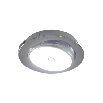 Civita recessed LED orientable spot touch switch chrome