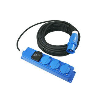 Box+3 sockets+cover+1 USB socket 20m.npr.3x1.5