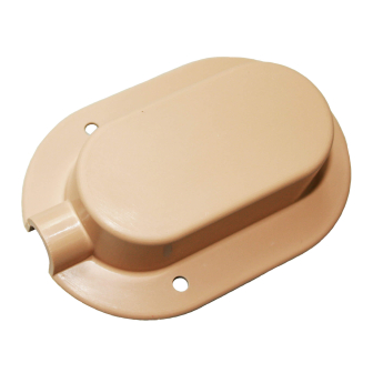 Beige cable entry cover