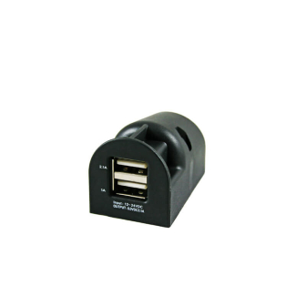 12 Volt USB contactdoos opbouw max. 3.1A verpakt