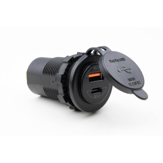 Power Line USB QC3.0 + USB-C QC 4.0 charger