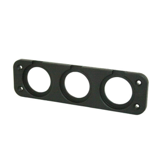 Power Line Frame recessed 3 holes