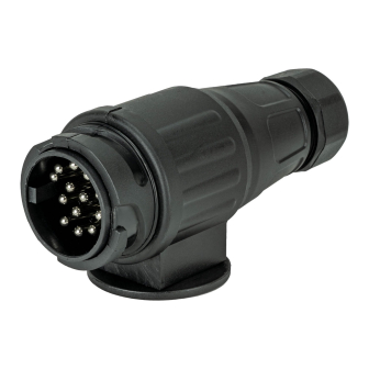 13 pin Din plug with bajonet system