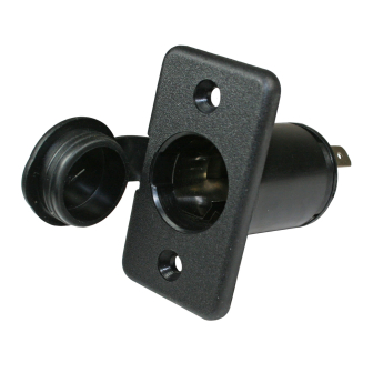 12v flush mounted socket