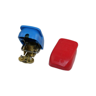 Battery clip blue negative