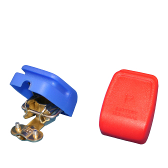 Battery clip red positive