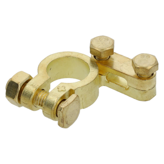 Battery clip, zinc alloy, positif