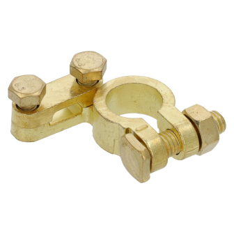 Battery clip, zinc alloy, negatif
