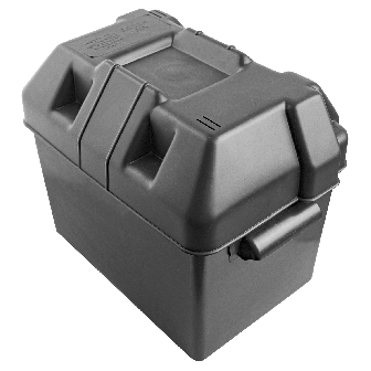 Battery box 190x270x200 black