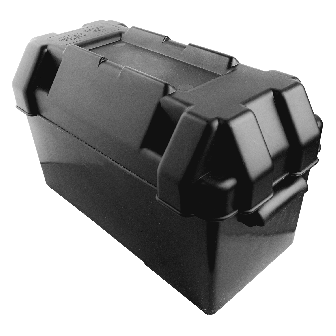 Battery box 450x235x275 black