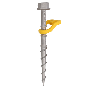 HABA Alu-Camp 4 screw tent pegs - 15cm