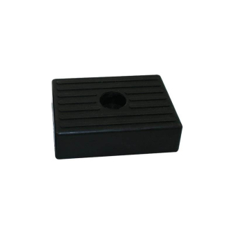 Rubber kussen blok 130x100mm