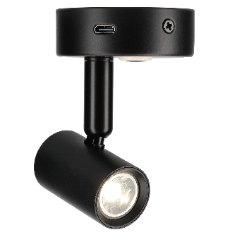 Felino Surface spot USB-C black TDS
