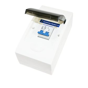 Installatiekast 4-module + dbp. zekering