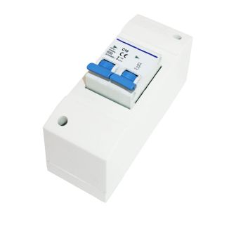 Installatiekast 2-module + zekering dbp B10A