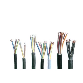 VMVL kabel 3x1.5mm² zwart/mtr