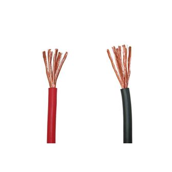 Electricity cable 1,5mm² 90°C Black/mtr
