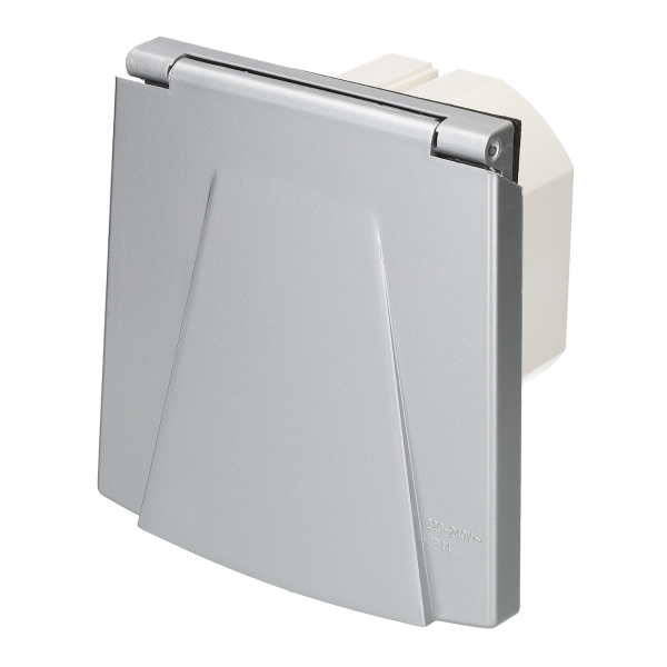 ESB-3 ND Line silver | Camper & Caravan connection box