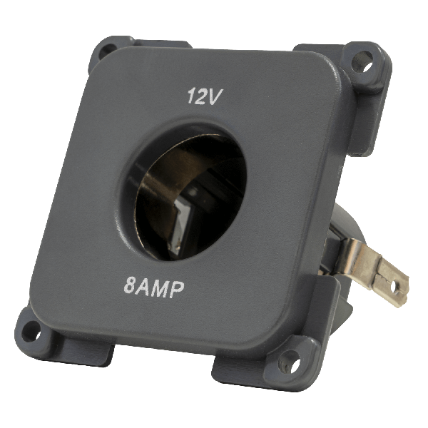 C-Line socket 12V anthracite