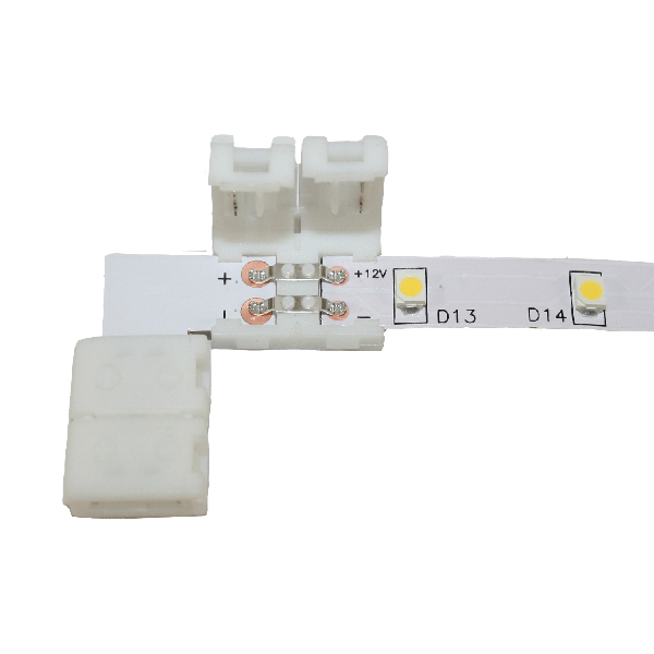 Cingoli connecting piece right angle (90°) for LED strips 8mm - without sales packaging