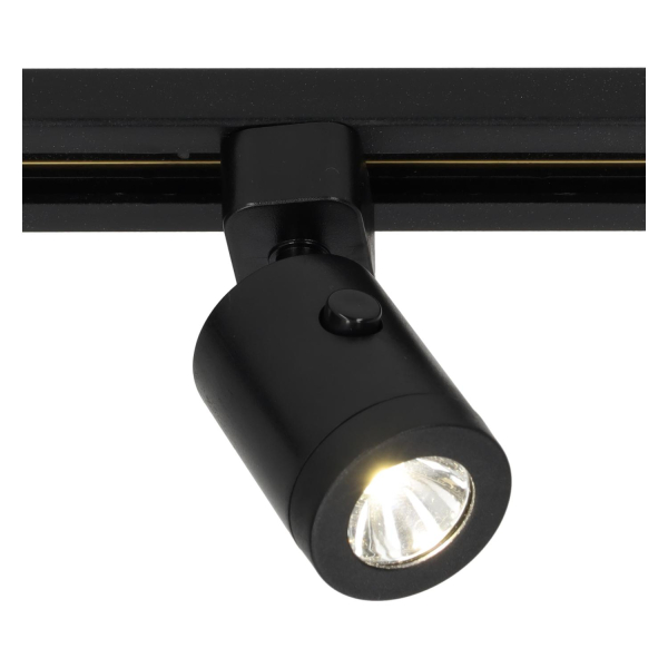 Lanciano rail spotlight small - ECE R10 - black - without sales packaging