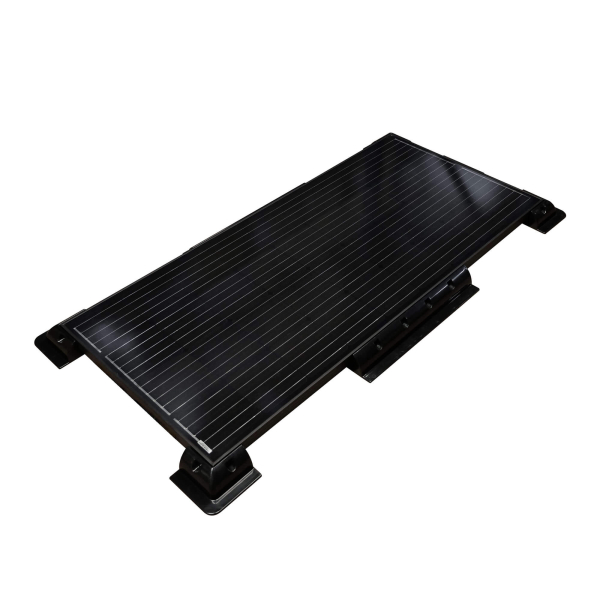 Complete set solar panel 170W - with mounting bracket set and Bluetooth monitor