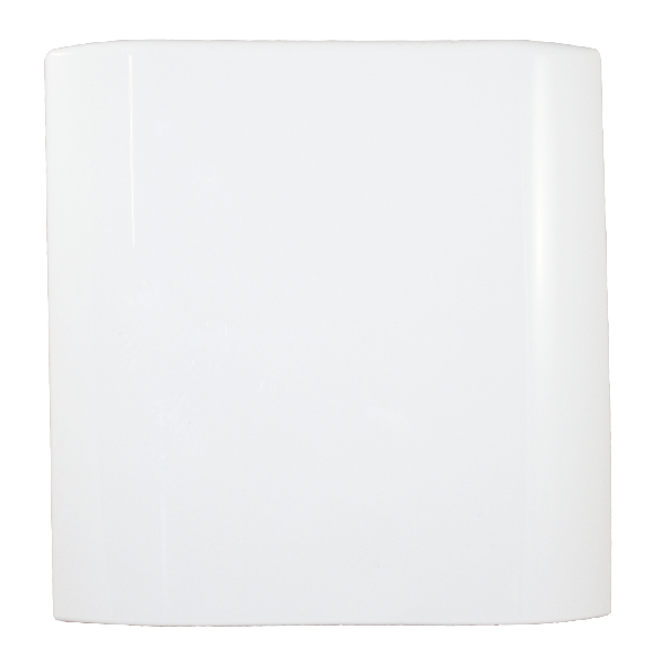 Element Line cover flap for inlet box caravan and motorhome - white - without sales packaging
