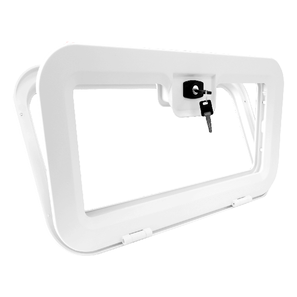 EDU 575 motorhome or caravan service hatch door frame