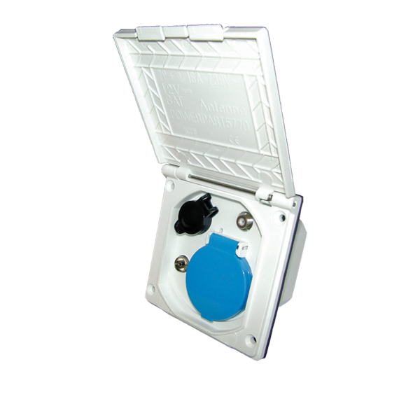Standard Line ESB-3 motorhome and caravan outlet socket