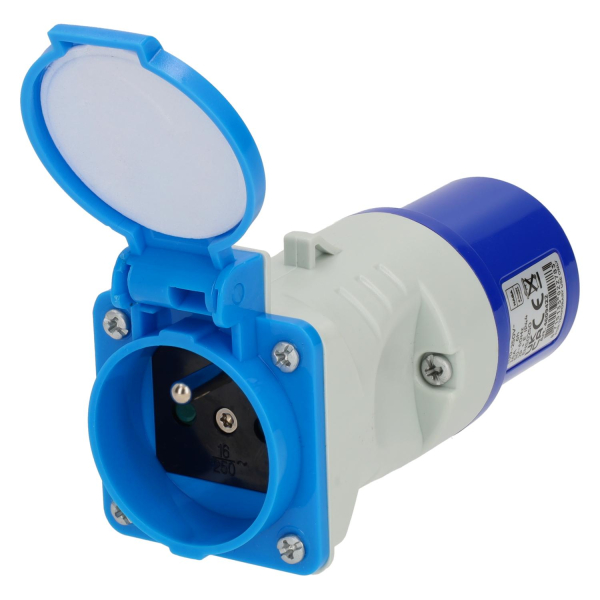 Adapter CEE plug to French coupler - without sales packaging
