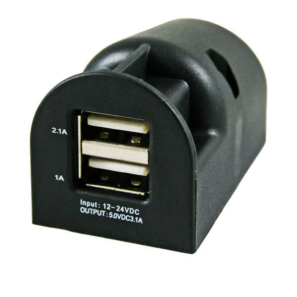 12V USB socket surface mount