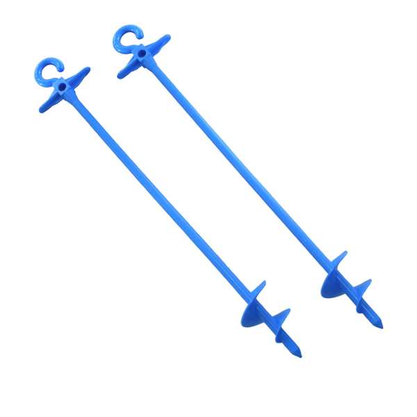 Bluescrew plastic screw-in pegs large - set of 2