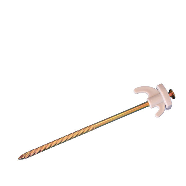 Hard ground tent pegs - 20 pieces in storage case